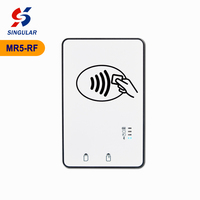 Lector Móvil RFID Singular de 13.56MHz con Bluetooth y LED para Android, NFC, MPOS, Control de Acceso, Adaptador SIM Tipo A ISO14443