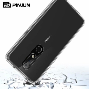 Fundas para Teléfono Antiarañazos, Transparentes, de TPU Suave, Carcasa Trasera Rígida Transparente para <span class=keywords><strong>Nokia</strong></span> <span class=keywords><strong>6.1</strong></span> Plus G400 C200 C100 C21 - Product Image 6