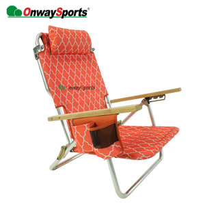 Tumbona Plegable de Aluminio Económica para Playa, Modelo OW-57B, de Onwaysports - Product Image 3