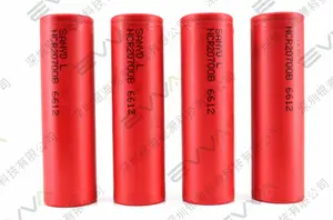 Bateria sanyo ncr 20700b original, alta potência, 4250mah