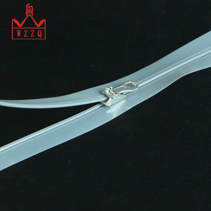 Chất lượng hàng đầu lớn nhựa PVC PE PP tự khóa dây kéo phẳng - Product Image 2