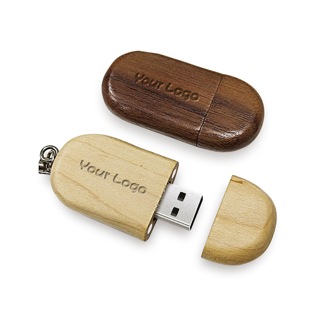 Customized Bamboo USB Stick 2GB 4GB 8GB 16GB 32GB Flash Drive Wooden USB for Business Promotion
