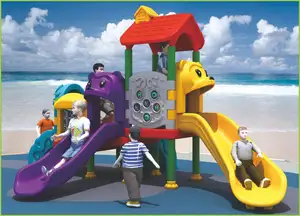 Kaiqi Full Plastic Series Outdoor Children's Playground - Small Size - Customization Available