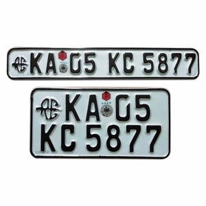 Placa de matrícula de aluminio para coche, diseño de aluminio europeo de arabia Saudita, nuevo precio de fábrica - Product Image 3