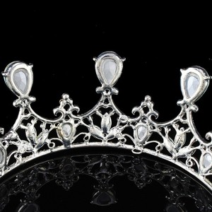 Corona da <span class=keywords><strong>Principessa</strong></span> in Cristallo Rosso <span class=keywords><strong>Tiara</strong></span> in Lega <span class=keywords><strong>Tiara</strong></span> Colorata AB - Product Image 4