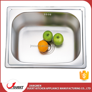 2017 venta caliente rústico bar contador fregaderos de cocina de acero inoxidable 304 estrecho - Product Image 5
