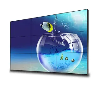 Wholesale 55 inch 1.8mm 500cd L&G panel Full Color LED Display Screen LCD Video Wall Panel Price On Sale