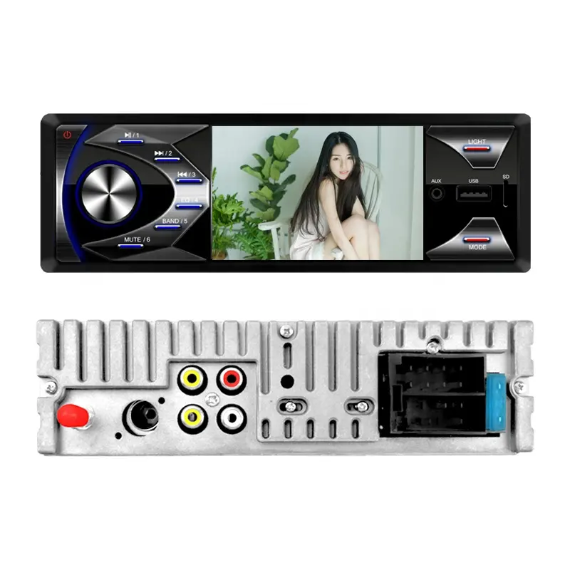 Autoradio 3 ''pouces BT lecteur MP5 de voiture lecteur radio FM/USB/SD/MP3 12V enregistrement automatique 1 Din radio autoradio