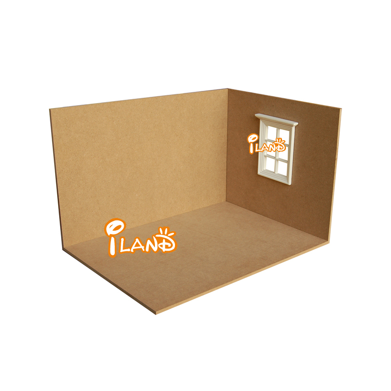 Кукольный дом «сделай сам», Кукольный дом с мебелью/настройкой WH020C