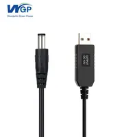 USB-кабель питания с разъемом постоянного тока 5521, кабель для подключения маршрутизатора и модема на 12 В