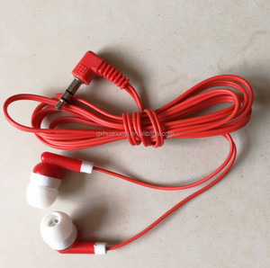 Ottenere Il campione Libero a buon mercato in-ear auricolari monouso auricolare airline mono auricolari monouso tappi per le orecchie dalla fabbrica/auricolare - Product Image 4