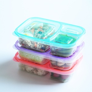 Yongli-fiambrera de plástico para oficina, fiambrera <span class=keywords><strong>Rectangular</strong></span> de PP, contenedor de alimentos - Product Image 3