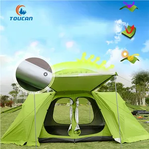 Hoge Kwaliteit 6-8 Persoon Grote Automatische Camping Tent