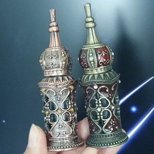 Botol Parfum Vintage Oman 6Ml, Bentuk Unik Gaya Baru 2017 dengan Tongkat Kaca