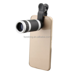 Objectif de téléphone 2 en 1 Big Colors, objectifs 0,45X grand angle, objectifs macro 12,5X avec clips, zoom télescopique 8X pour <span class=keywords><strong>iPhone</strong></span> 5 6 - Product Image 4