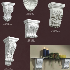 Hoge Dichtheid Mooie Goedkope Decoratieve PU polyurethaan balken gips <span class=keywords><strong>corbel</strong></span> <span class=keywords><strong>mold</strong></span> - Product Image 1