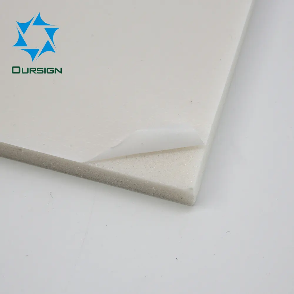 Bianco Bordo della Gomma Piuma, bordo della gomma piuma con alto impatto polistirene estruso bianco carta di carta