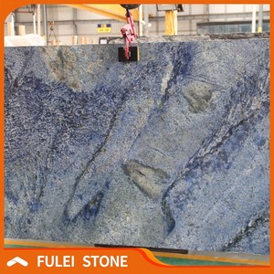 Revêtement de baignoire en granit bleu Azul Bahia, carrelage mural de douche en granit - Product Image 3