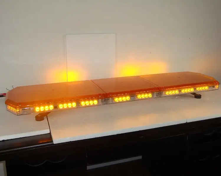 1200mm Gen3 slim led amber waring lightbar for Car Fire Truck Ambulance with Alarm Siren TBD07426-22s