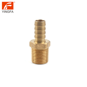 Adaptador <span class=keywords><strong>de</strong></span> latón sin plomo para manguera, conector macho NPT para tubería <span class=keywords><strong>de</strong></span> <span class=keywords><strong>agua</strong></span> - Product Image 2