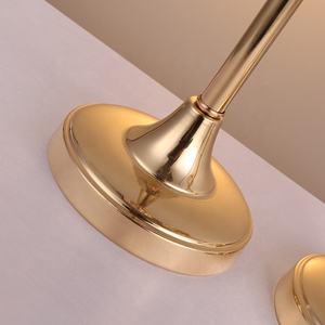 Portavelas de metal y cristal en forma de cubo para bodas, novedad - Product Image 5