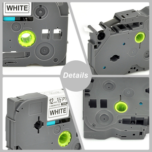 Ruban adhésif laminé TZ-231 TZe-231 noir et blanc compatible avec l'imprimante Brother, 12 mm * 8 m, pour PT-D400 PT-H110 - Product Image 4