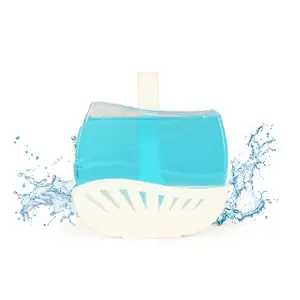 Automatic blue liquid deodorant toilet bowl and bathroom cleaner