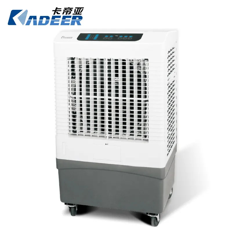 Refrigeración evaporativa del refrigerador de aire del desierto móvil de rotación silenciosa