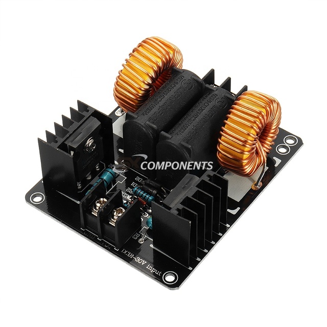 1000W 20A ZVS Low Voltage Induction Heating Coil Module Driver Heater Large Heat Sink Module Heater