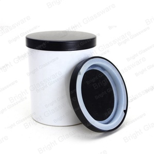 Couvercle <span class=keywords><strong>en</strong></span> fer blanc pour bougeoir, tasse <span class=keywords><strong>en</strong></span> métal, argent/or rose, couvercle <span class=keywords><strong>en</strong></span> fer blanc pour pot à bougies - Product Image 5