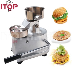 AM10 <span class=keywords><strong>Hamburger</strong></span> patty press maker macchina burger patty macchina patty maker - Product Image 2