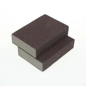 Dubbelzijdig Aluminium Oxide Black Foam Schuren Spons Slijpen Blok