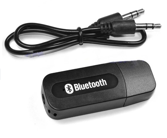 PIX-LINK Custom Logo USB/AUX 3.5mm Blue Tooth Wireless Stereo Audio Music Receiver /Adapter Dongle