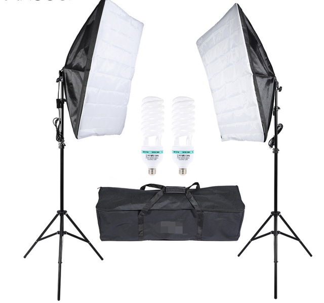 Photo Studio Accessories Equipment Set Indoor Photography Studio Softbox Kit with Carry Bag
