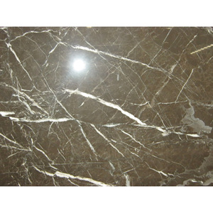 Blanc veinning îlot de cuisine antique sol sombre pietra gris marbre - Product Image 1