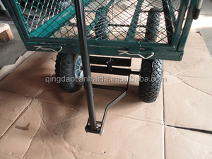 Yardworks vườn lưới mang rác giỏ hàng toa xe - Product Image 5