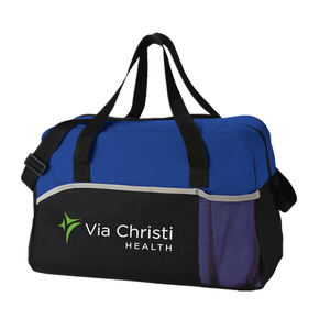 Hot Koop Grote Ritssluiting Versterkte Handgrepen Reizen 600D Polyester Waterdichte Plunjezak Met Fitness Club Logo - Product Image 5