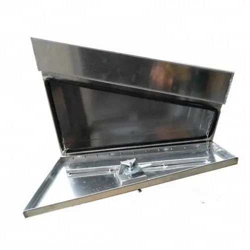 Caja de Herramientas Ute de aluminio cónico debajo de la bandeja