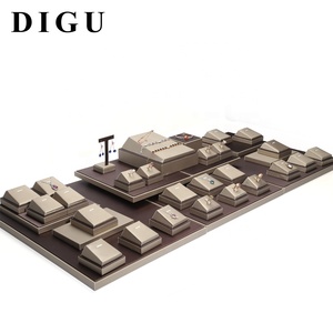 Đạo Cụ Trưng Bày Trang Sức Ngọc Bích Bằng Da Pu Digu, Kệ Trưng Bày Hoa Tai, Bộ Trưng Bày Tủ Trang Sức Giá Đỡ Trang Sức - Product Image 2