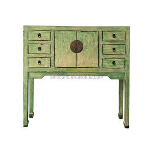 Chinese Antique <strong>Narrow</strong> <strong>Console</strong> <strong>Table</strong> Wooden High Side Thin <strong>Table</strong> - Product Image 3