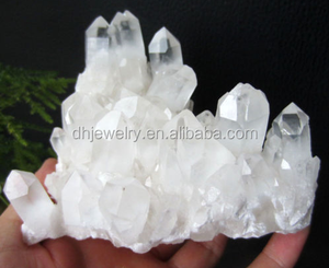 Wholesale Natural Transparent Clear Quartz <strong>Crystal</strong> <strong>Cluster</strong> <strong>Crystals</strong> Healing Stones Model MOSAIC Technique Ying Lai Jewelry YL520 - Product Image 5