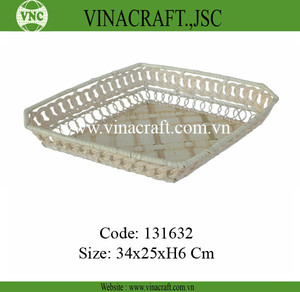 Cesta de almacenamiento de bambú de color ahumado de Vietnam con asa para niños, regalo novedoso para bodas, Navidad, ocasiones de Halloween - Product Image 6