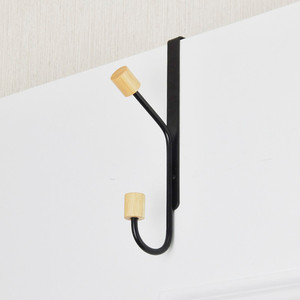 Best Quality Overdoor <b>Coat</b> Hanger Clothes With Rubber <b>Wood</b> Knob - Product Image 5