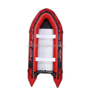 Rowing Boat with Aluminum Floor PVC materiails Raft