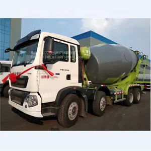 جديد المحمول شاحنة نقل الخرسانة الشهيرة العلامة التجارية الجديدة الاسمنت شاحنة لخلط المواد