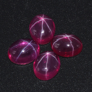 Pietre preziose cabochon ovali/Zaffiro stellato <span class=keywords><strong>Rubino</strong></span> - Product Image 5
