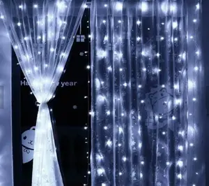 Led Hochzeit Vorhänge Fairy String Wasserdicht Weihnachten Schlafzimmer Teil Garten Dekorieren Fenster String Licht