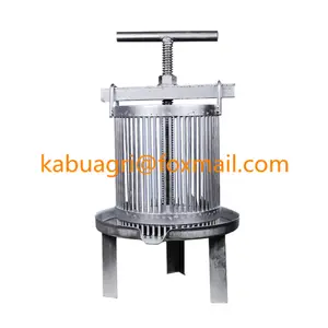 Beekeeping metal beeswax press machine Manual Rolling bee wax machine for sale