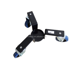 Carro de remolque de servicio pesado Plataforma de rodillos de servicio pesado <span class=keywords><strong>3</strong></span> Ruedas Carro de acero - Product Image 5