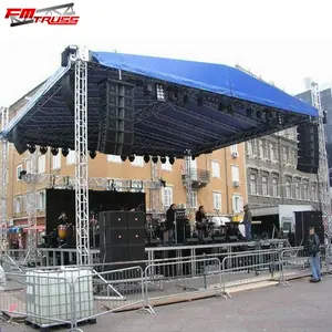 Concert Stage Music Scene Lighting Dj Truss Stage Structure Aluminium Mobile Dj Lighting Truss TRUSS DISPLAY